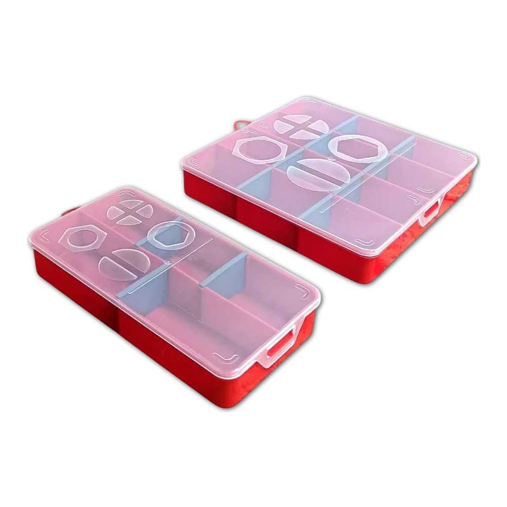 Изображение товара Набор универсальных органайзеров 23 БОЛТА для хранения 20х10 и 20х20 см