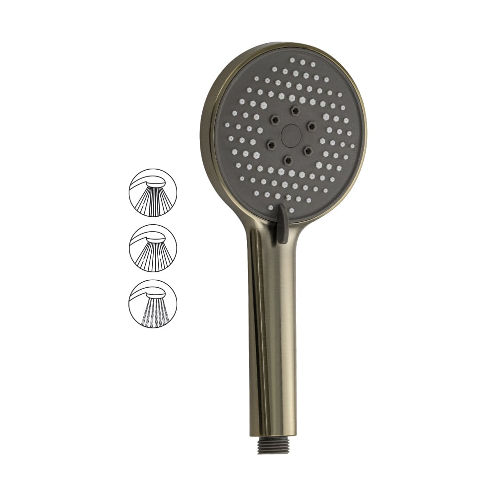 Лейка душевая GFmark массажная, бронза 6079