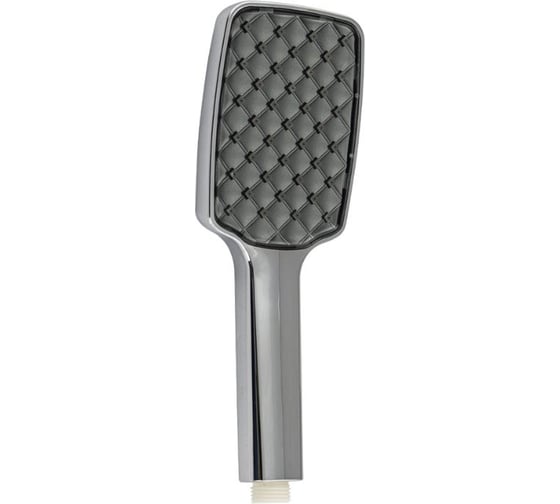 Изображение товара Лейка душевая GFmark массажная, квадратная, 3D, из высокопрочного АБС пластика, цвет хром 6096