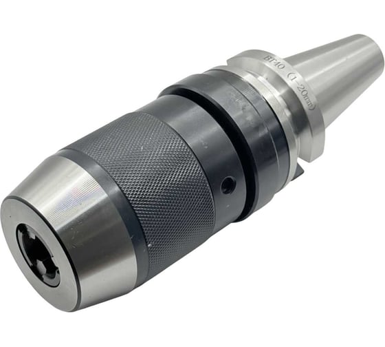 Изображение товара Патрон сверлильный TORNERI самозажимной ПСС 20 (1.0-20.0), с хвостовиком BT40, BT40-APU20-110 Т027214