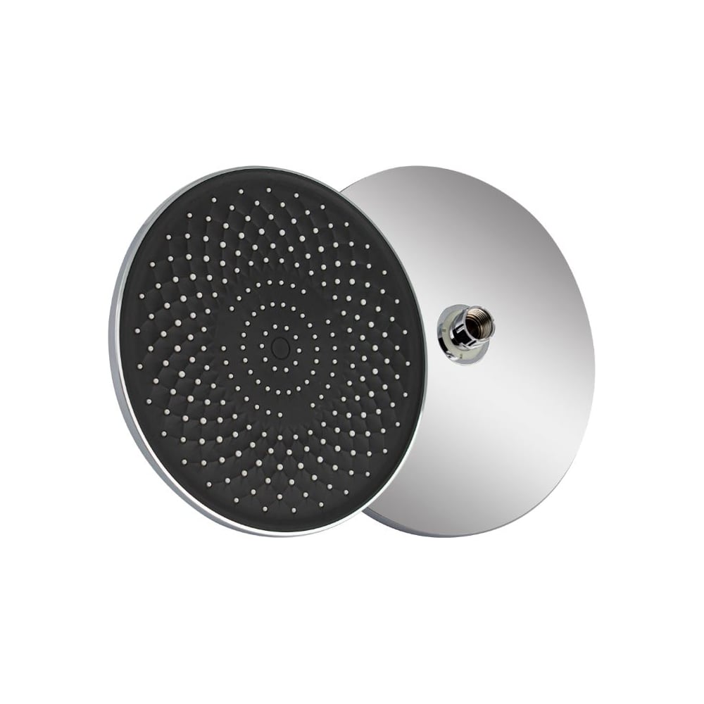 Изображение товара Лейка тропический душ GFmark круглая пластиковая хромированная 6642