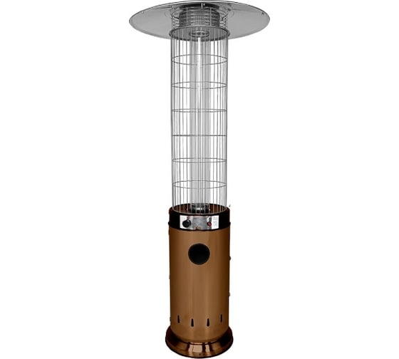 Изображение товара Уличный газовый обогреватель Aesto античный коричневый A-08Т
