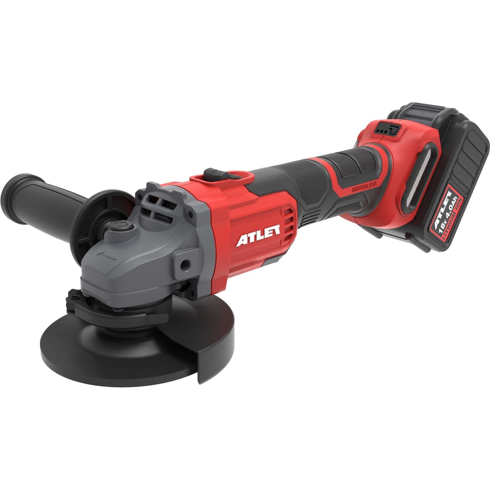 Изображение товара Угловая шлифовальная машина ATLET CGA18BD5.2 18В 4Ah бесщеточная