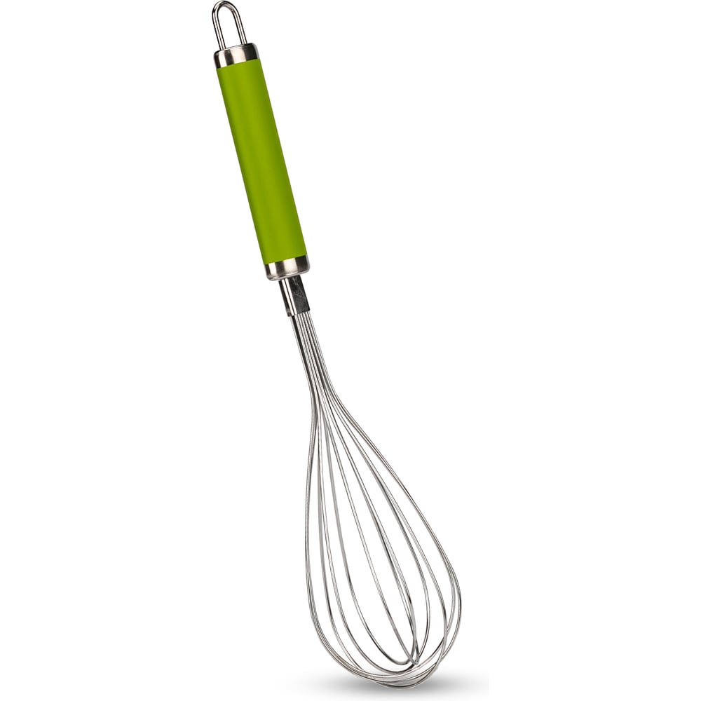 Изображение товара Венчик ATTRIBUTE LIME AGL025 из нержавеющей стали и силикона зелёный