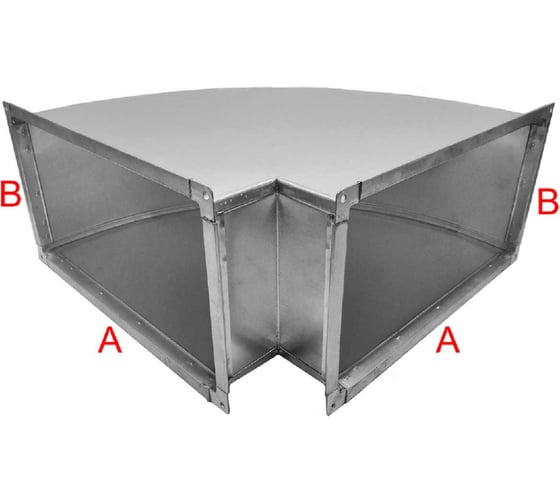 Изображение товара Отвод Diaflex 250х250 мм для воздуховодов 90 гр УФ-01019717