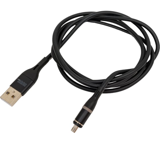 Изображение товара Магнитный кабель USB 2.0 A вилка -Micro USB Pro Legend черный 1 м. PL1151