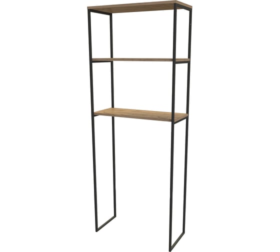 Изображение товара Шкаф в ванную 1Marka Grunge Loft над стиральной машиной, 170х65 см, Дуб вотан Ц0000005440