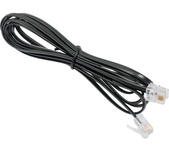 Изображение товара Телефонный удлинитель Pro Legend 2м, черный PL1201