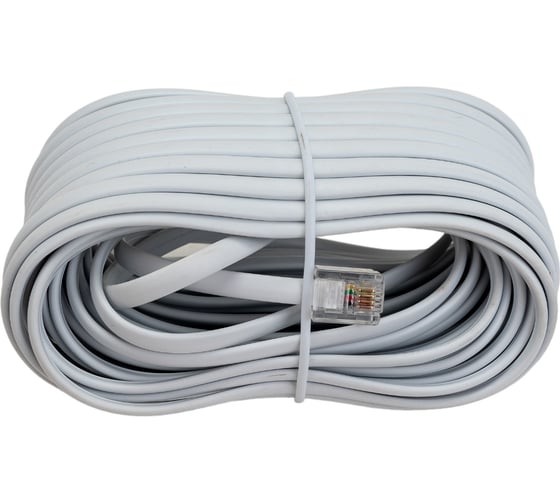 Изображение товара Телефонный удлинитель Pro Legend 10м, белый PL1208