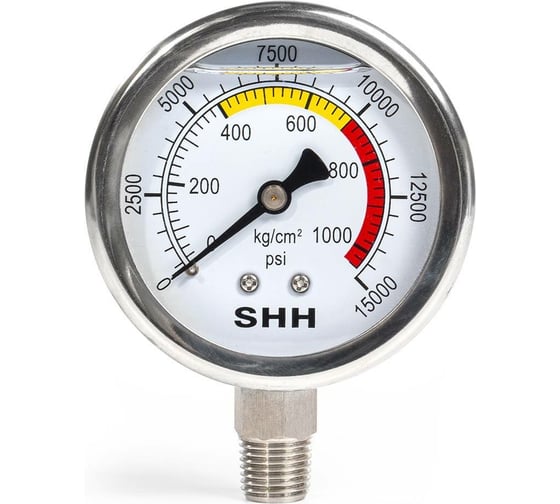 Изображение товара Манометр для гидравлического оборудования КВТ МНГ-100/63 85078