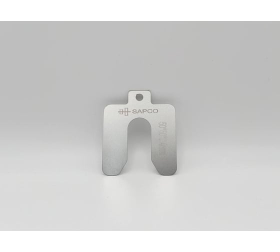 Изображение товара Пластина центровочная SAPCO Shims 35-025. Размер 35*35 мм, Толщина 0, 25 мм, комплект 10 шт. sh001-165
