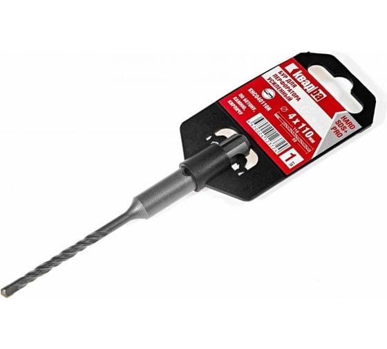 Изображение товара Бур по бетону HARD (4x110 мм; sds plus; центрованный) КВАДРА KHC040110N