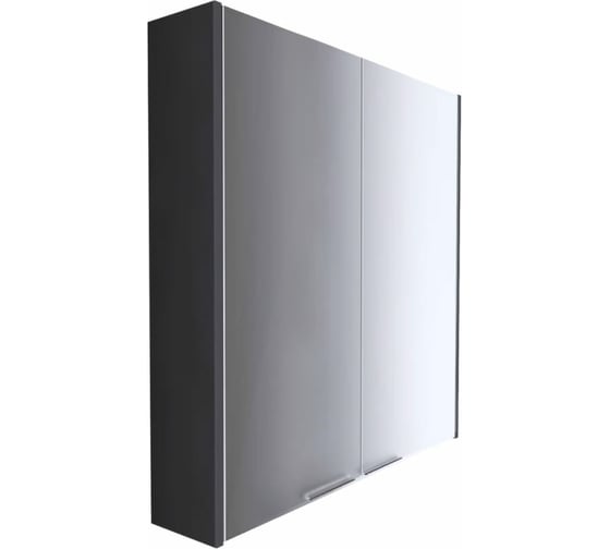 Изображение товара Зеркальный шкаф 1Marka Gaula 60 2д. Black У92541