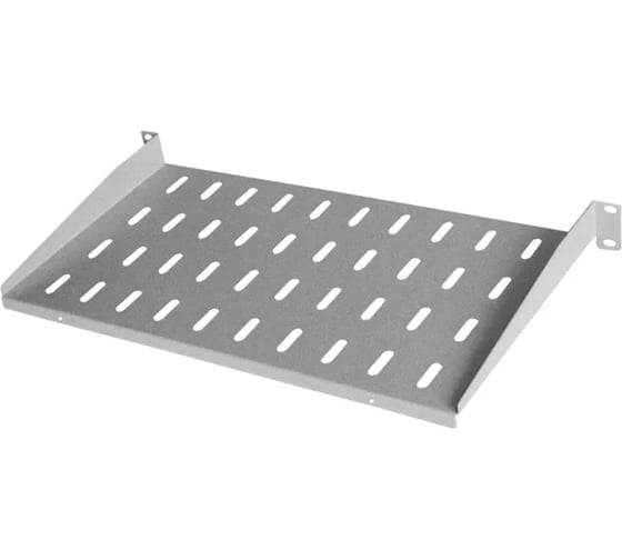 Изображение товара Полка консольная Офион ПК1U-200.001 1U 200 Ral 7035 серая 4631178597281