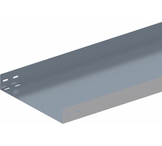 Изображение товара Прямой неперфорированный лоток ОАО «СОЭМИ» ЛМс-ПН 400х80-1,2ц УТ1,5 L=2000 мм Н0121121536
