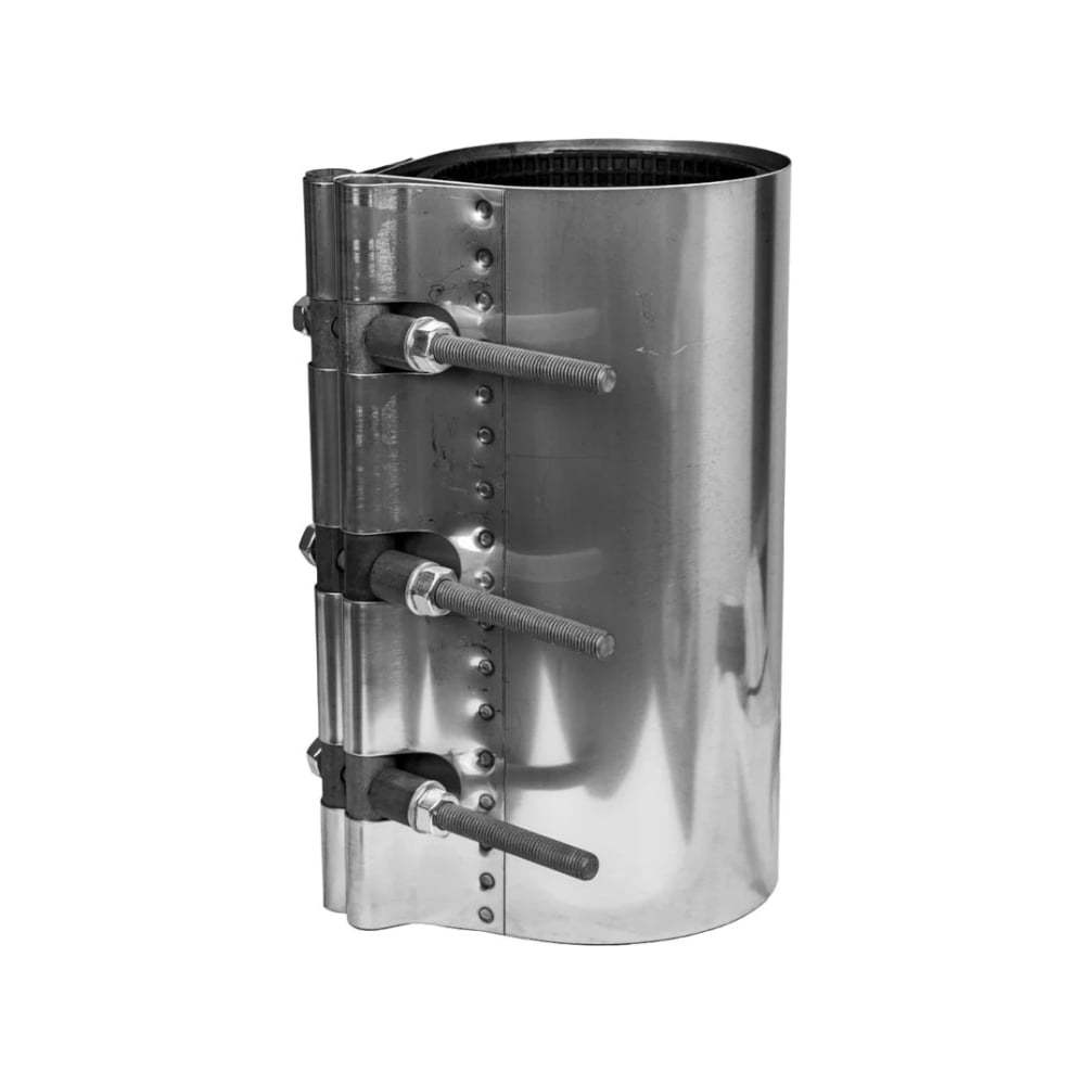 Изображение товара Хомут ремонтный RUTEMPO для труб 232-244 мм из нержавеющей стали