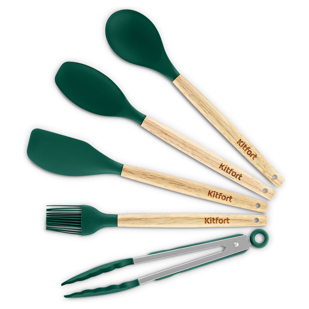 Изображение товара Набор кухонных принадлежностей KITFORT КТ-1262 с подставкой