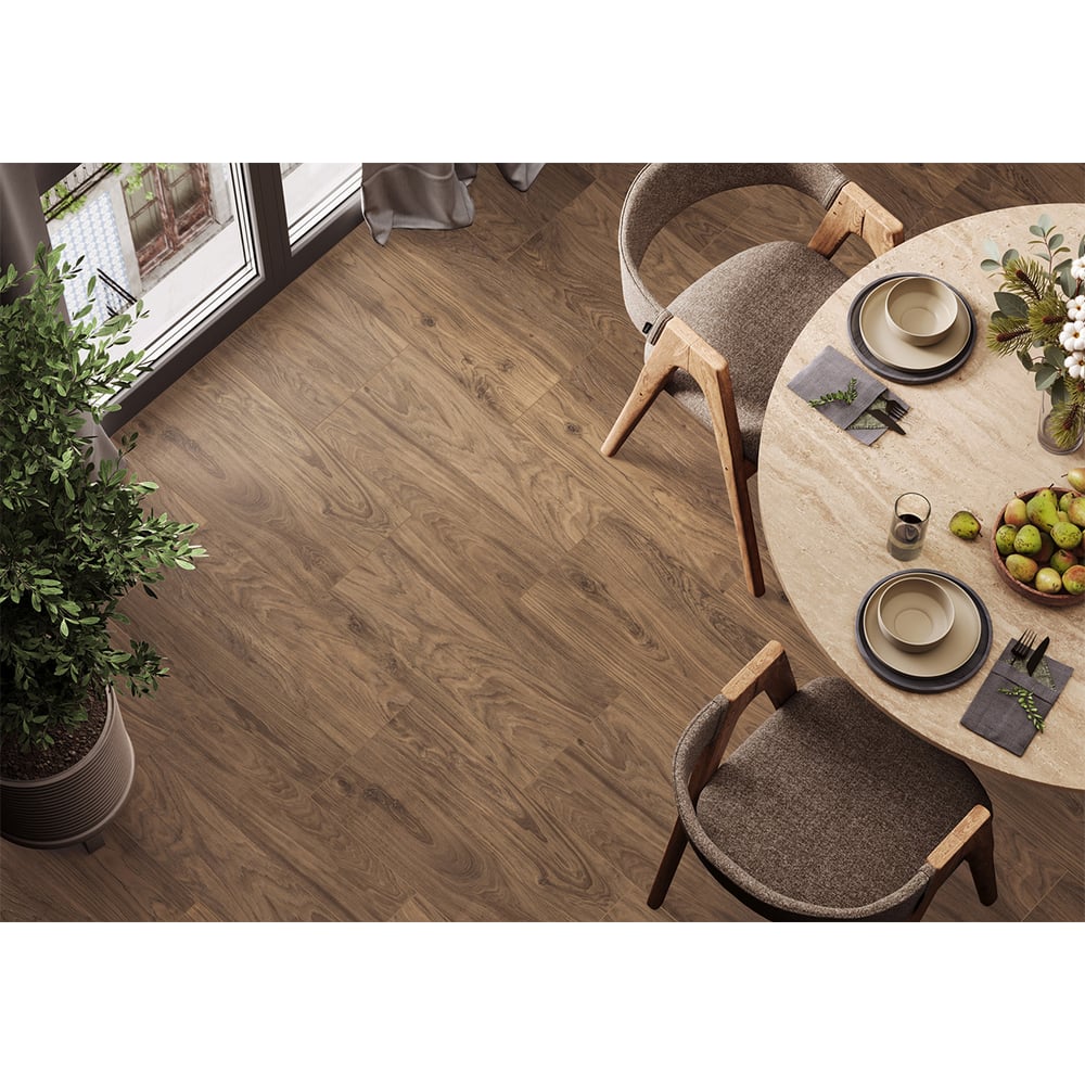 Изображение товара Керамогранит AlmaCeramica Brentwood матовый 300х600 мм коричневый дерево