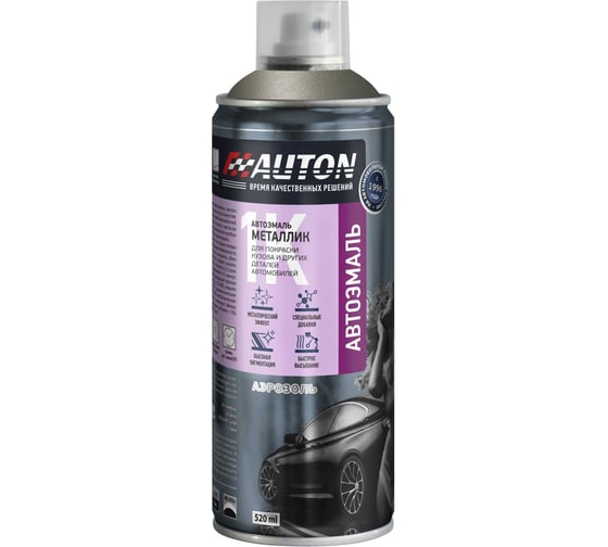 Изображение товара Автоэмаль металлик аэрозоль AUTON 310 Валюта 520 мл ATN-A46329