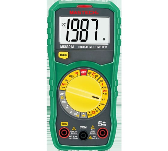 Изображение товара Цифровой мультиметр Mastech MS8301A 00-00007383