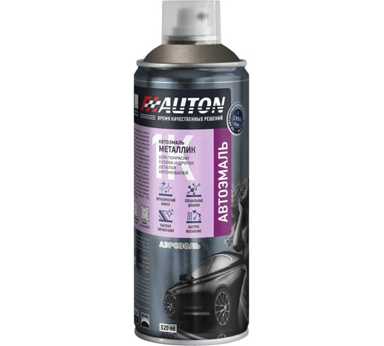 Изображение товара Автоэмаль металлик аэрозоль 520 мл AUTON 387 Папирус ATN-A46342