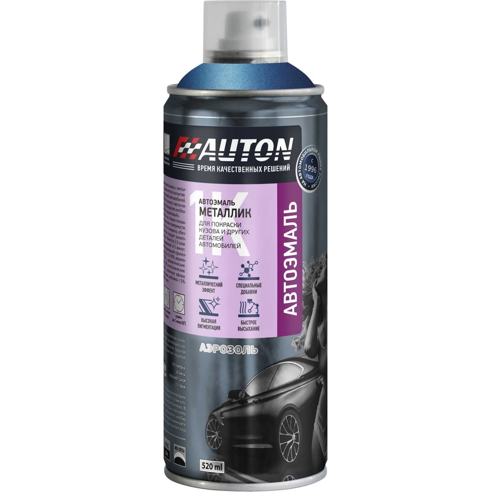 Изображение товара Автоэмаль металлик аэрозоль AUTON 453 Капри 520 мл