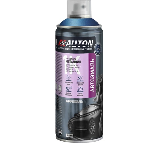 Изображение товара Автоэмаль металлик аэрозоль AUTON 453 Капри 520 мл ATN-A46355
