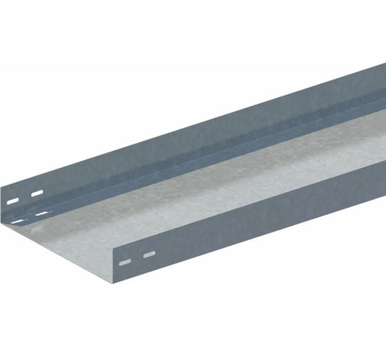 Изображение товара Прямой неперфорированный лоток ОАО «СОЭМИ» ЛМс-ПН 300х80-1,2ц УТ2,5 L=3000 мм Н0122122535