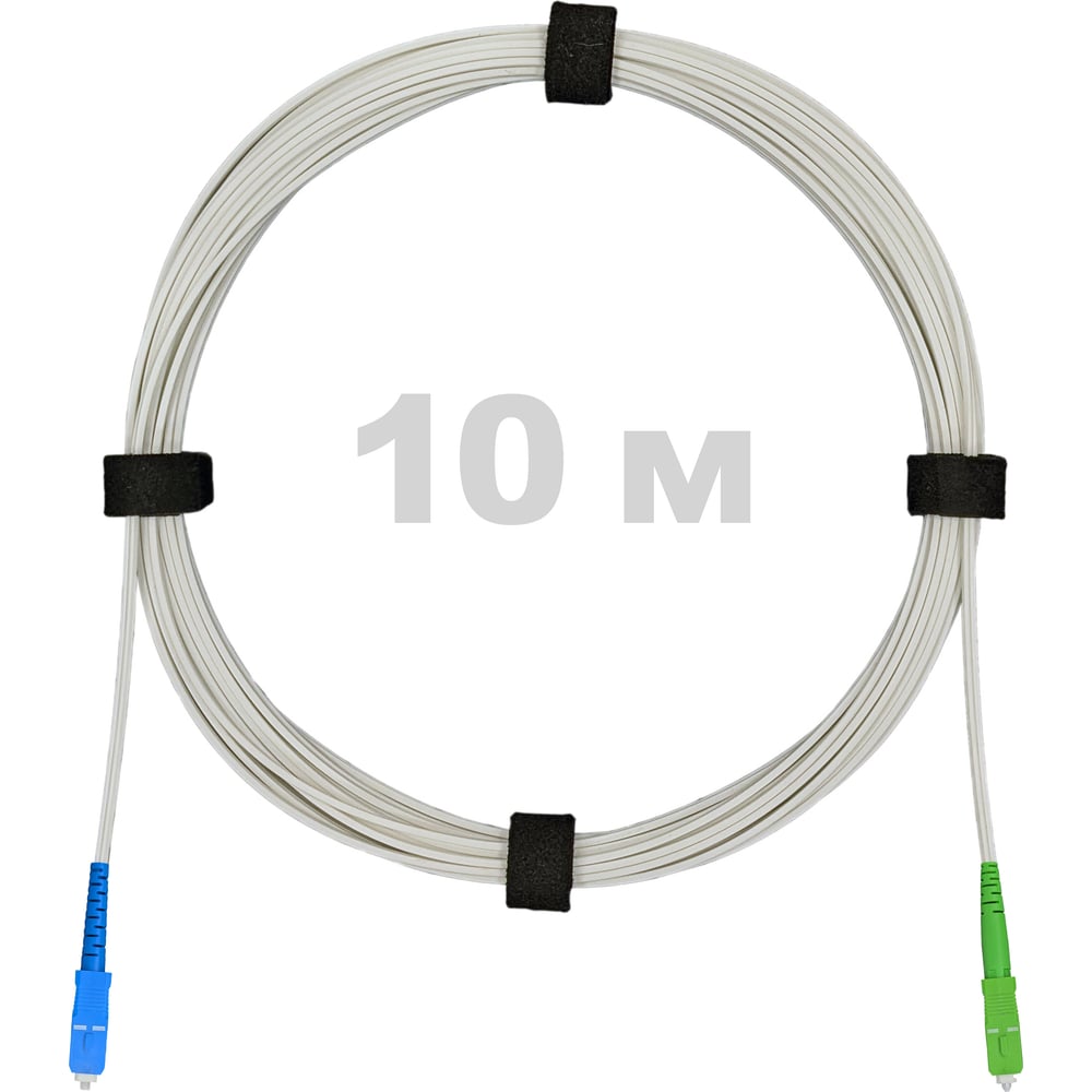 Изображение товара Оптический патч-корд Enginova FTTH диэлектрик 10м SC SC белый