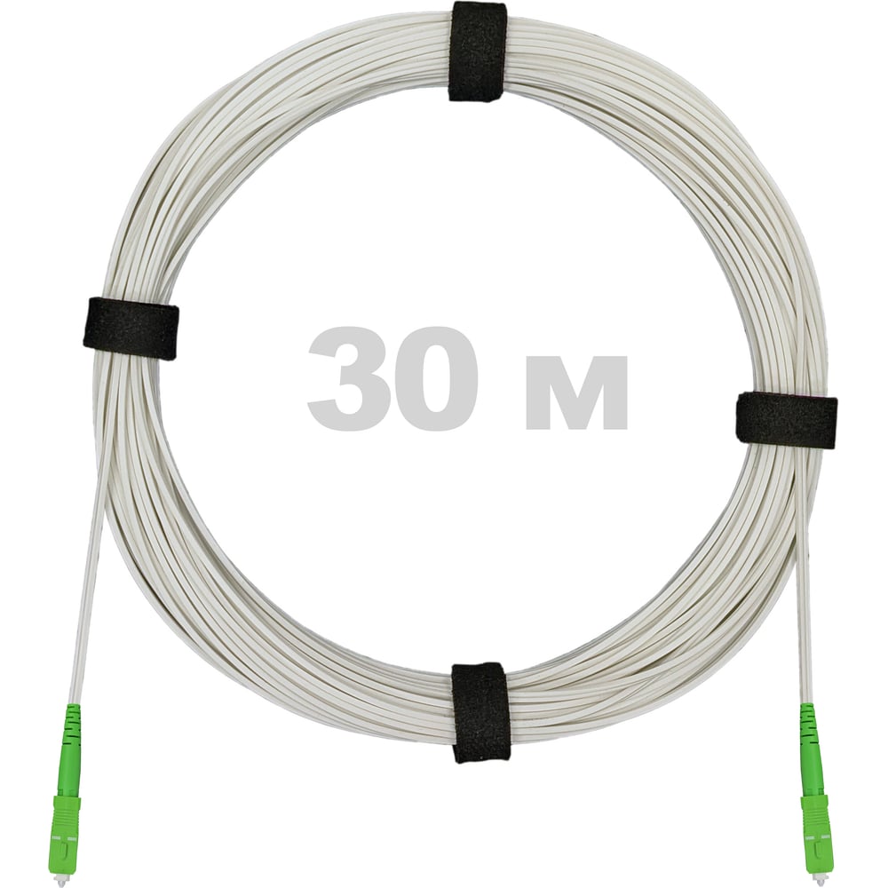 Изображение товара Патч-корд оптический Enginova FTTH диэлектрик FRP 30 м белый