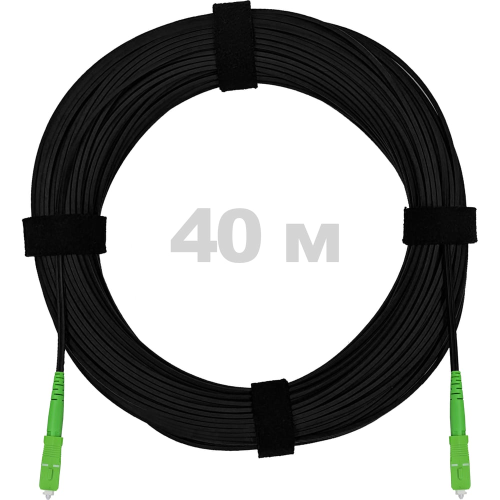 Изображение товара Патч-корд оптический Enginova FTTH 2SC/APC 40 м черный