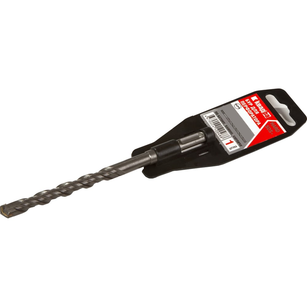 Изображение товара Бур по бетону HARD 10х160 мм SDS plus центрованный Квадра KHC100160N
