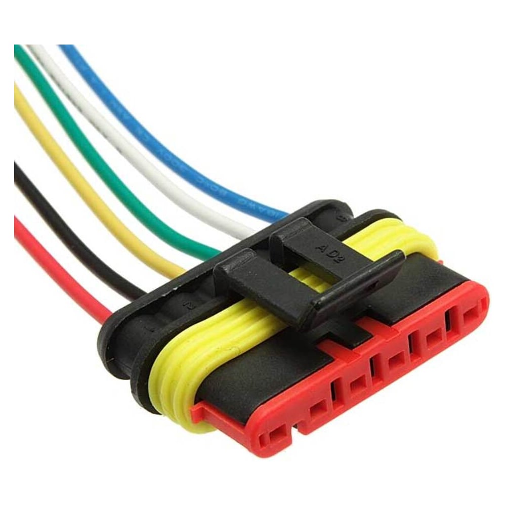 Изображение товара Разъем соединительный автомобильный RUICHIDJ7061-1.5-21 6-пиновый без брони