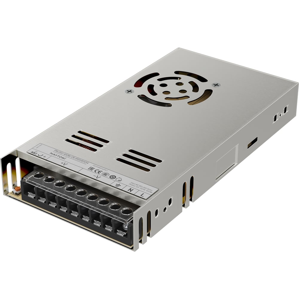 Изображение товара Маятони PSL002 Источник напряжения 12 В 400 Вт IP 20 для светодиодных лент и люстр