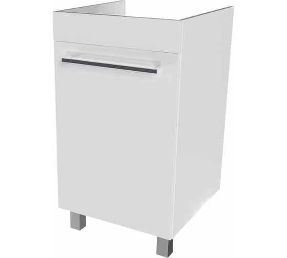 Изображение товара Тумба 1Marka Wash 48Н 1д. Белый глянец Ц0000002638