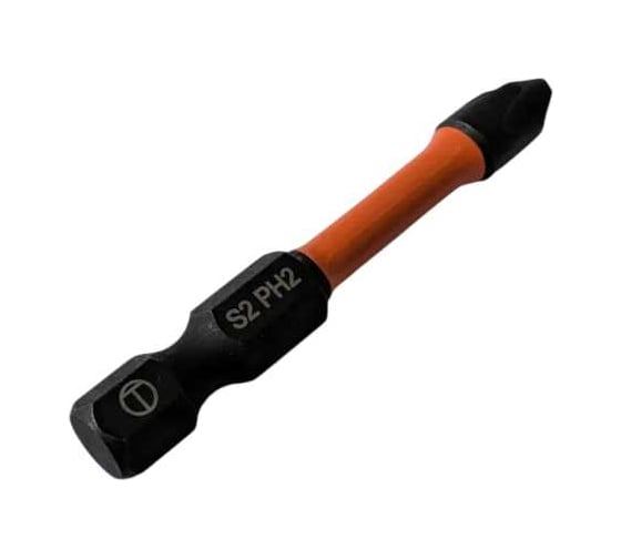 Изображение товара Бита TULSTOR T-Drive impact 50мм PH2 упак 5 шт 100314