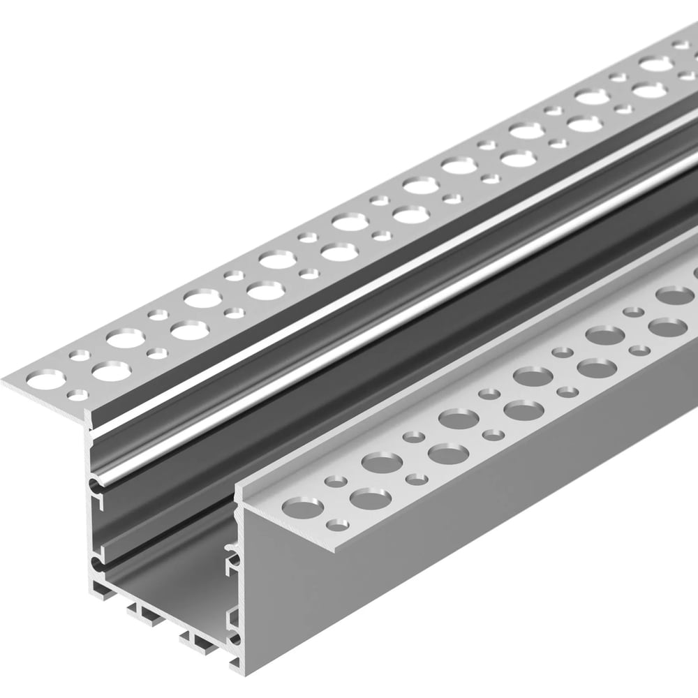 Изображение товара Алюминиевый профиль для подсветки Arlight LINIA32-FANTOM 3 метра анодированный серебро