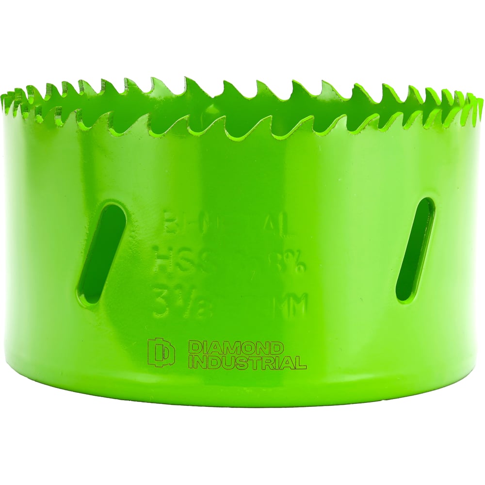 Изображение товара Коронка биметаллическая Diamond Industrial проф 79 мм BIM HSS-Co 8% для сверления металла и дерева