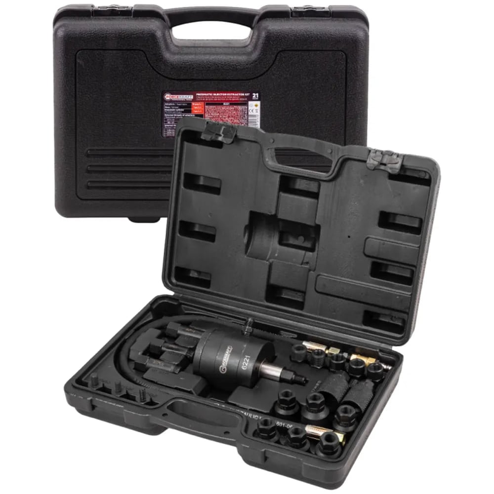 Изображение товара Набор съемников дизельных форсунок Forcekraft FK-6221(63299) 21 предмет