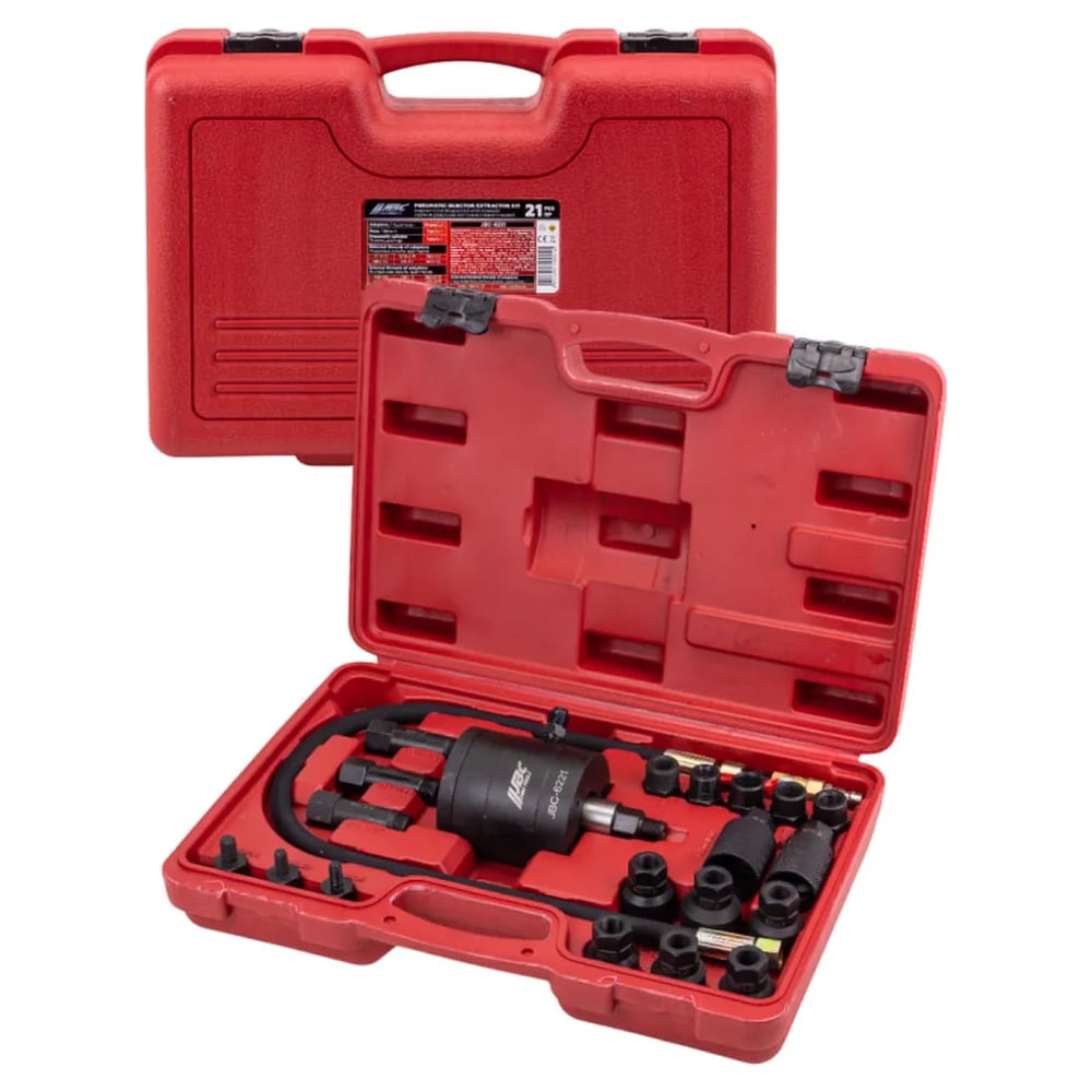 Изображение товара Съемник дизельных форсунок JBC набор 21 предмет универсальный пневматический