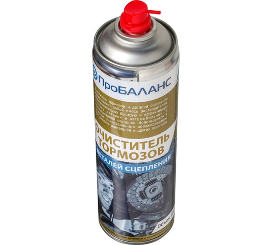 Изображение товара Очиститель тормозов и деталей сцепления ПроБАЛАНС 650 мл SpTor650