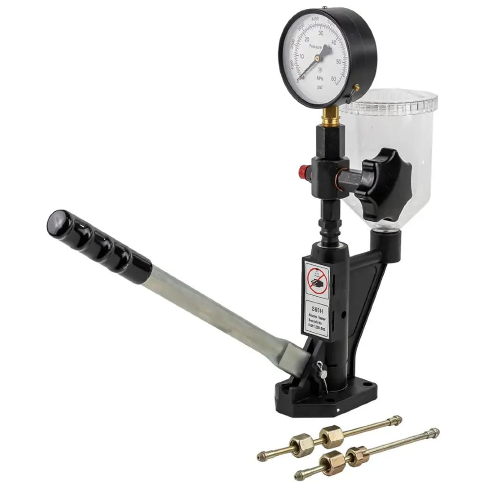 Изображение товара Стенд для проверки дизельных форсунок YATAFORCE с манометром и адаптерами YF-905G13