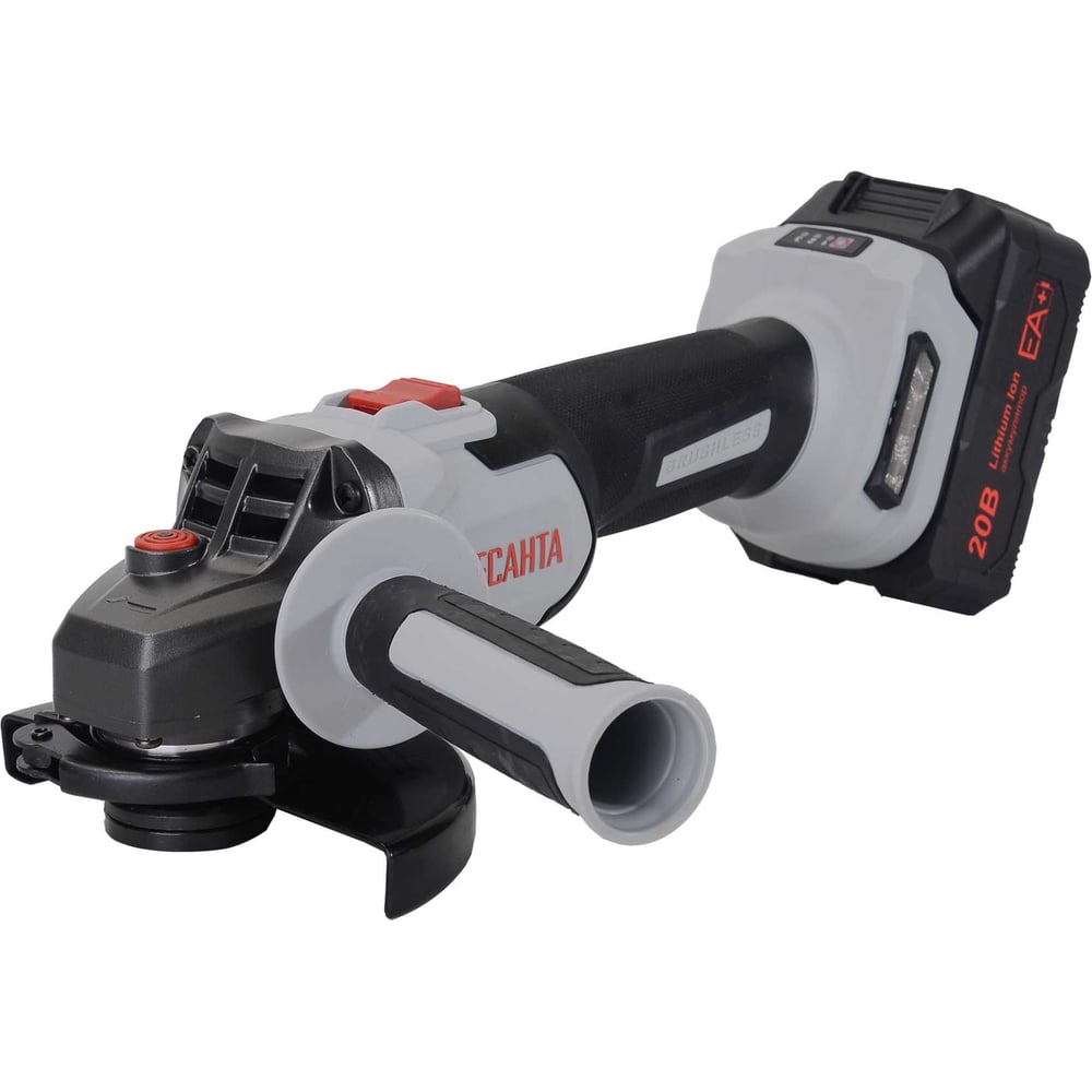 Изображение товара Аккумуляторная углошлифовальная машина Ресанта АУШМ-125/20Li-R с набором