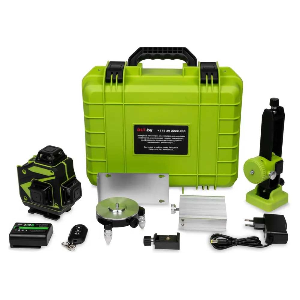 Изображение товара Профессиональный лазерный уровень DLT MW-94D PRO с 16 линиями и дальностью 80м