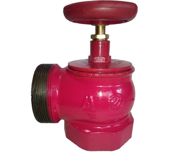 Изображение товара Клапан пожарный чугунный АПОГЕЙ КПЧМ 50-1 90 муфта-цапка (ВР/НР) 110029