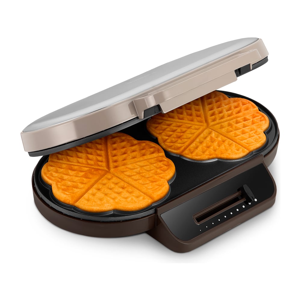 Изображение товара Вафельница KITFORT КТ-3637 с антипригарным покрытием и защитой от перегрева