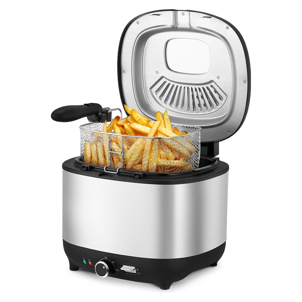 Изображение товара Фритюрница KITFORT КТ-6838 4л мощность 1.8 кВт металлическая настольная