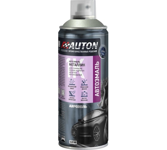 Изображение товара Автоэмаль металлик AUTON 206 Талая аэрозоль 520 мл ATN-A46313