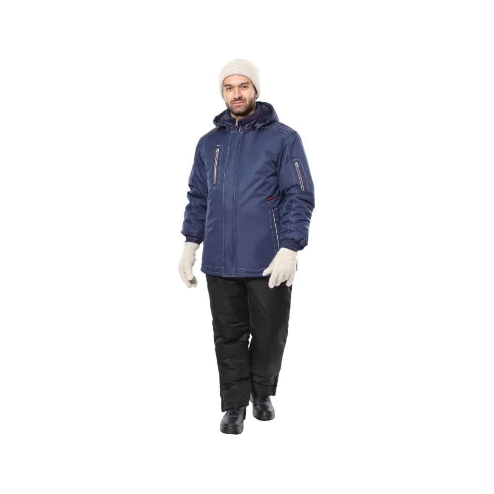 Изображение товара Зимняя куртка СИРИУС АЛЕКС для мужчин темно-синего цвета