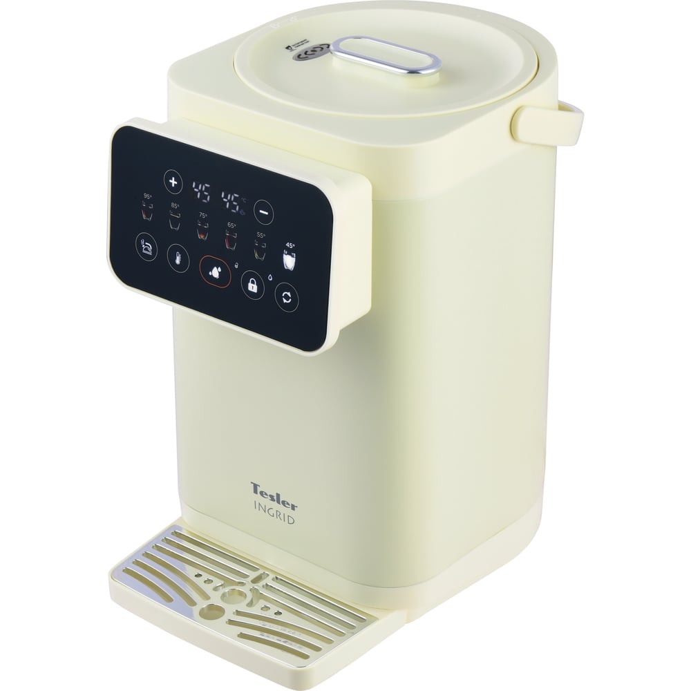 Изображение товара Термопот TESLER TP-5020 бежевый 5 л с сенсорным управлением и дисплеем